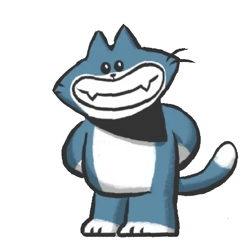 A blue cat named Bandit